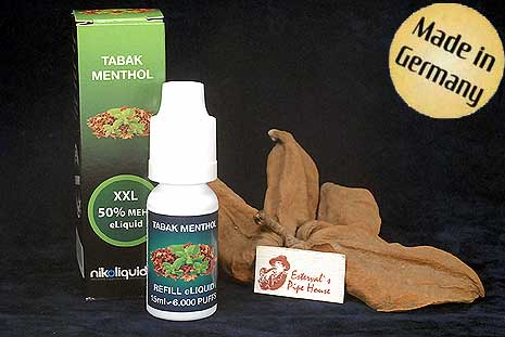 Niko Liquids E-Shisha "Gr�n" Tabak Menthol 15ml